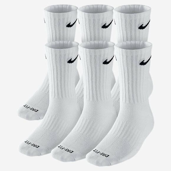 nike cotton cushion crew